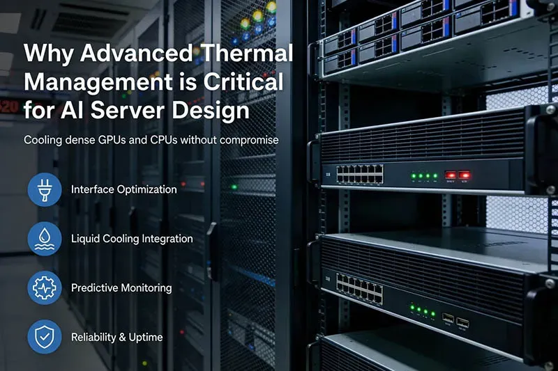 Advanced Thermal Management for AI Server Design